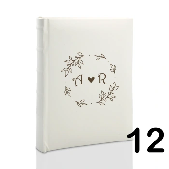 Album ślubny, wsuwany, 50 zdjęć 15x21, personalizowany, 12 wzorów